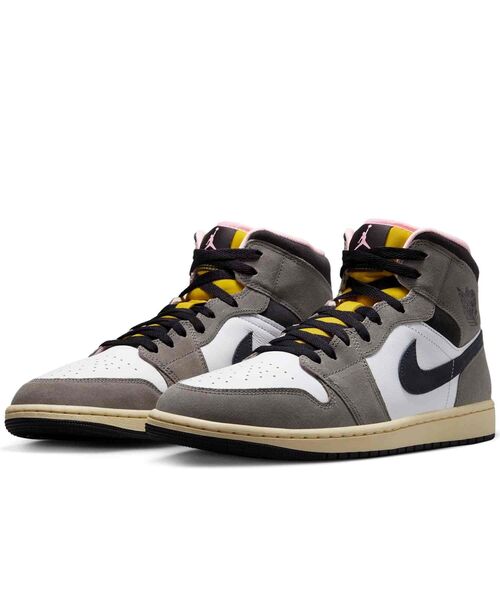 シューズ(男性用) NIKE AIR JORDAN 1MID Amazon.co.jp: Nike Air Jordan 1 Mid Se メンズシューズ, Off