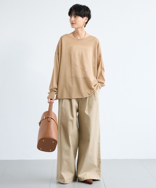 セール】BARNYARDSTORM / タックワイドチノストレッチパンツ【JAPAN