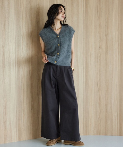 セール】BARNYARDSTORM / タックワイドチノストレッチパンツ【JAPAN