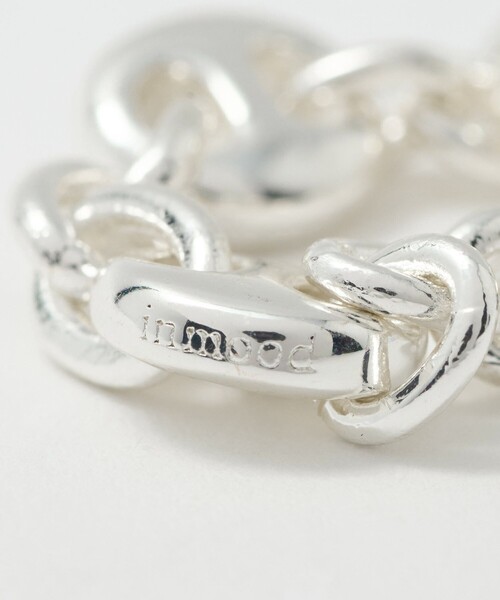 in mood（インムード）の「＜in mood＞ANCHOR チェーンリング（リング・レディース・シルバー・FREE）」の4枚目の写真