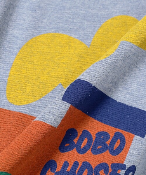 BOBO CHOSES(ボボショーズ)の「BOBO CHOSES / ベビー プリント 長袖 Tシャツ 2025FW(6ヵ月~2才)(Tシャツ/カットソー・キッズ・ブルー系その他/ブラック系その他2・3M/12M/2Y)」の11枚目の写真