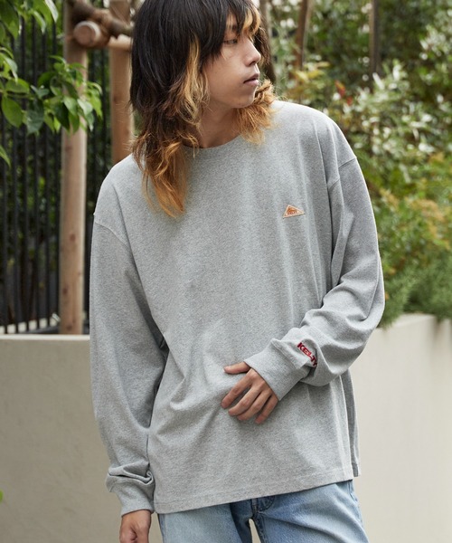 KELTY(ケルティ)の「KELTY/ケルティ ミニロゴ L/S ロンT ワンポイント(Tシャツ/カットソー・メンズ・ブラック/ホワイト/ネイビー/ヘザーグレー・M/L/S)」の1枚目の写真