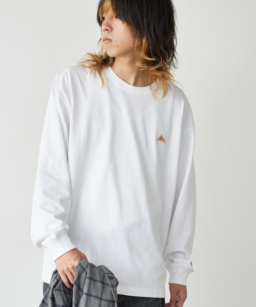 KELTY(ケルティ)の「KELTY/ケルティ ミニロゴ L/S ロンT ワンポイント(Tシャツ/カットソー・メンズ・ブラック/ホワイト/ネイビー/ヘザーグレー・M/L/S)」の10枚目の写真