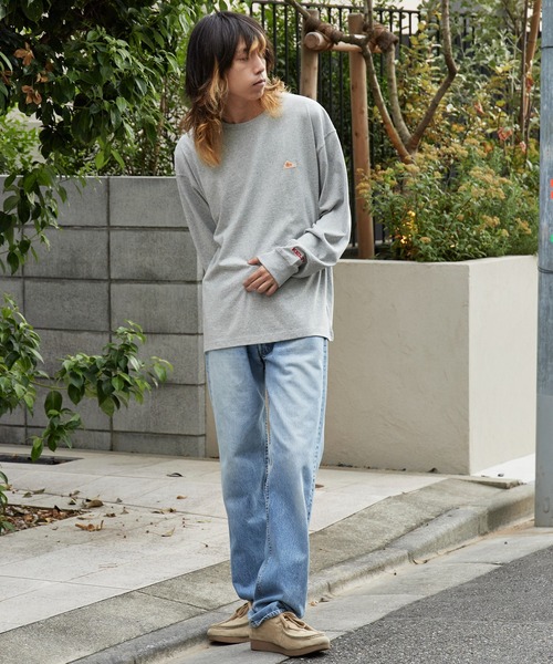 KELTY(ケルティ)の「KELTY/ケルティ ミニロゴ L/S ロンT ワンポイント(Tシャツ/カットソー・メンズ・ブラック/ホワイト/ネイビー/ヘザーグレー・M/L/S)」の12枚目の写真