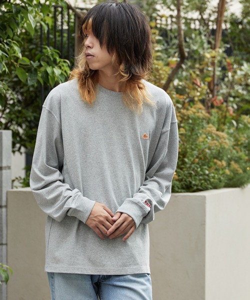 KELTY(ケルティ)の「KELTY/ケルティ ミニロゴ L/S ロンT ワンポイント(Tシャツ/カットソー・メンズ・ブラック/ホワイト/ネイビー/ヘザーグレー・M/L/S)」の17枚目の写真