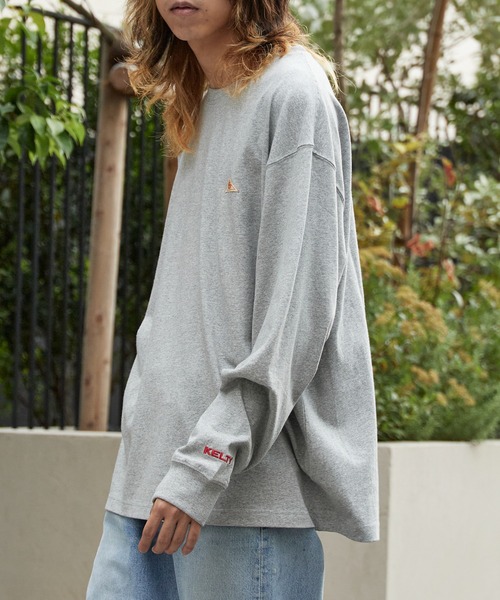 KELTY(ケルティ)の「KELTY/ケルティ ミニロゴ L/S ロンT ワンポイント(Tシャツ/カットソー・メンズ・ブラック/ホワイト/ネイビー/ヘザーグレー・M/L/S)」の18枚目の写真