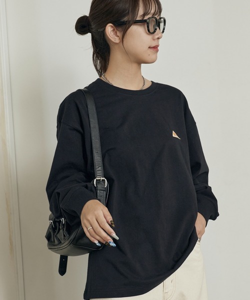 KELTY(ケルティ)の「KELTY/ケルティ ミニロゴ L/S ロンT ワンポイント(Tシャツ/カットソー・メンズ・ブラック/ホワイト/ネイビー/ヘザーグレー・M/L/S)」の20枚目の写真