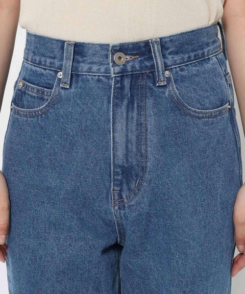 mysty woman(ミスティウーマン)の「ストレートデニムパンツ 588983(デニムパンツ・レディース・インディゴブルー/チャコールグレー/ブルー・SMALL/MEDIUM)」の10枚目の写真