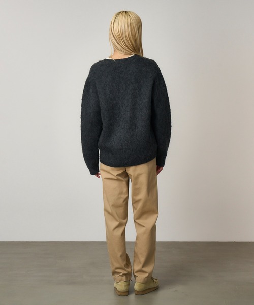 Gramicci(グラミチ)の「MOHAIR CARDIGAN|モヘアカーディガン Gramicci グラミチ(カーディガン/ボレロ・メンズ・デザートカモ/チャコール・S/M/L/XL)」の7枚目の写真