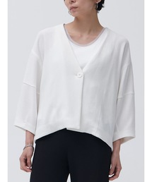 Brown&Street（ブラウンアンドストリート）の「ストラップジャケット（ノーカラージャケット）」