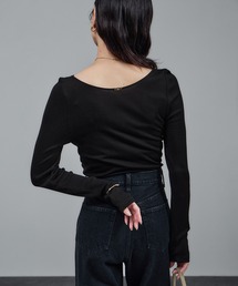 SALON adam et rope' | Hug Silkラウンドネックプルオーバー 2 / 新色追加(Tシャツ/カットソー)