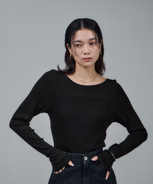 Hug Silkラウンドネックプルオーバー 2 / 新色追加（Tシャツ