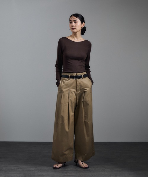 Hug Silkラウンドネックプルオーバー 2 / 新色追加（Tシャツ