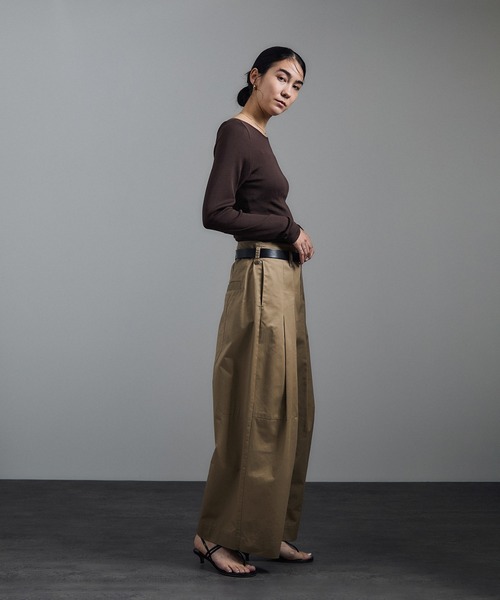 Hug Silkラウンドネックプルオーバー 2 / 新色追加（Tシャツ