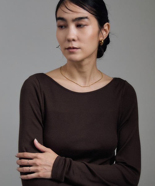 Hug Silkラウンドネックプルオーバー 2 / 新色追加（Tシャツ