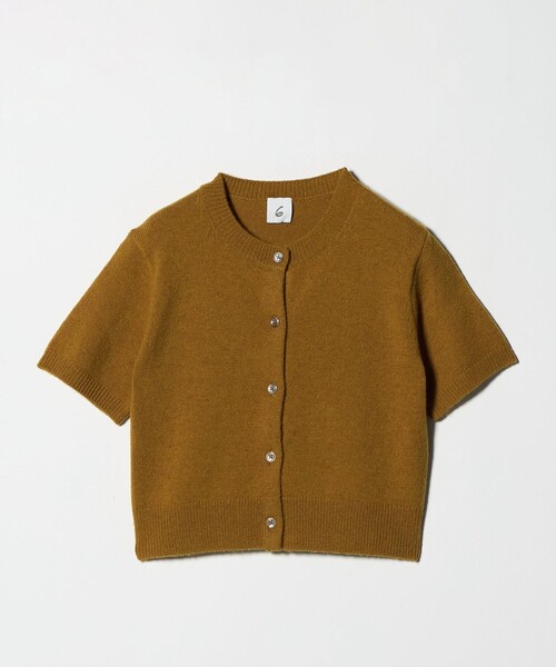6 roku ニットカーディガン 6(ROKU)＞ミックスニット カーディガン | UNITED ARROWS LTD