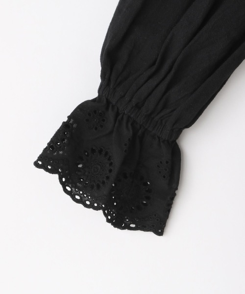 LOWRYS FARM（ローリーズファーム）の「スカラレースワンピース　578282（ワンピース・キッズ・オフホワイト/ブラック・110cm/120cm/130cm/140cm/150cm）」の19枚目の写真