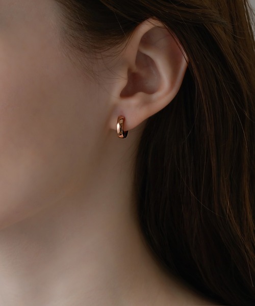 muku（ムク）の「EARRING/MINI HOOP（イヤリング・レディース・シルバー/ゴールド/シャンパン・FREE）」の9枚目の写真