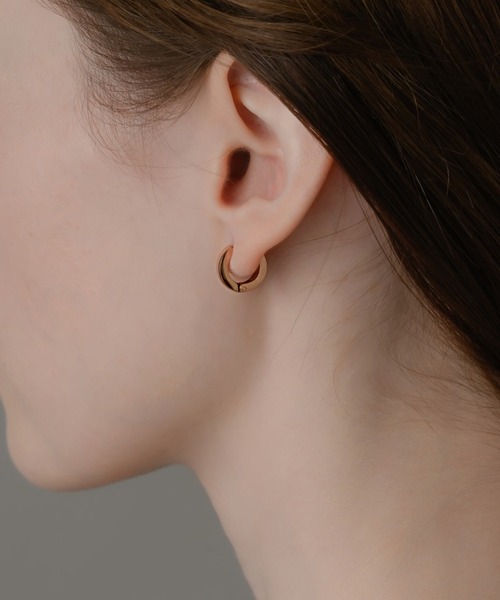 muku（ムク）の「EARRING/MINI HOOP（イヤリング・レディース・シルバー/ゴールド/シャンパン・FREE）」の13枚目の写真