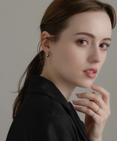 muku（ムク）の「EARRING/MINI HOOP（イヤリング・レディース・シルバー/ゴールド/シャンパン・FREE）」の21枚目の写真