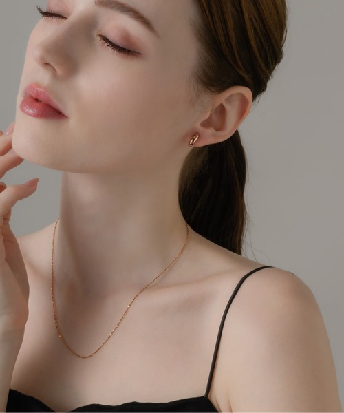 muku（ムク）の「EARRING/MINI HOOP（イヤリング・レディース・シルバー/ゴールド/シャンパン・FREE）」の16枚目の写真