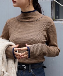 【新品未使用】ARCHIVIO イエロー ハイネックプルオーバー 新品未使用】ARCHIVIO イエロー ハイネックプルオーバー モール