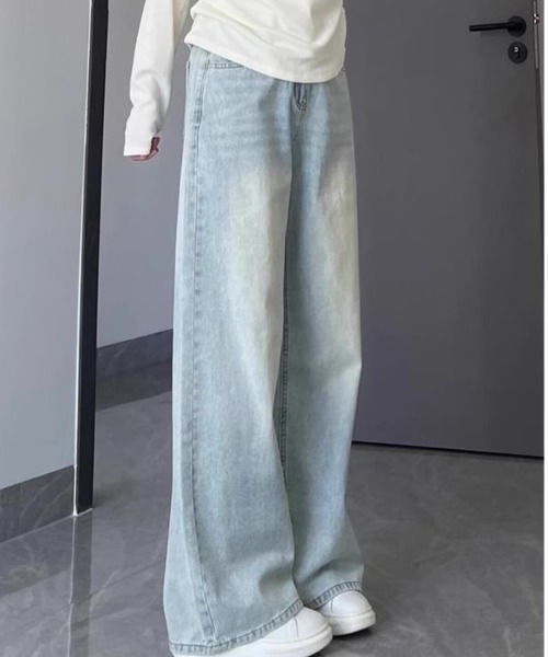 REBALANCE(リバランス)の「レディースライトデニムパンツ(デニムパンツ・レディース・A・MEDIUM/LARGE)」の2枚目の写真