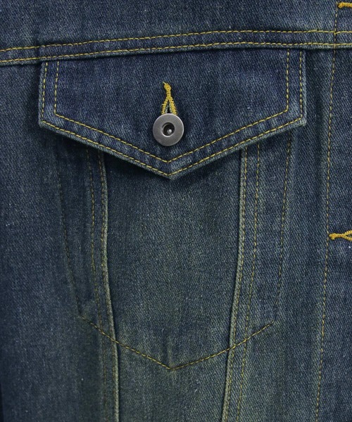 CLEAR BASIC（クリアベーシック）の「オーバーサイズデニムジャケット[カジュアル 着回し抜群 大人]≪AW新作≫（デニムジャケット・レディース・ブラック/ブルー/ブルー系その他2・F）」の10枚目の写真