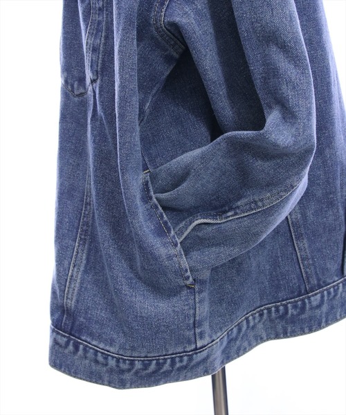 CLEAR BASIC（クリアベーシック）の「オーバーサイズデニムジャケット[カジュアル 着回し抜群 大人]≪AW新作≫（デニムジャケット・レディース・ブラック/ブルー/ブルー系その他2・F）」の19枚目の写真
