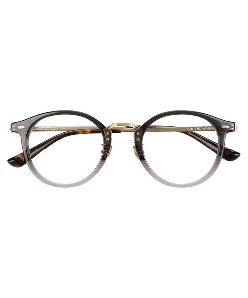 UNITED ARROWS（ユナイテッドアローズ）の「Zoff｜UNITED ARROWS｜ボストン型 メガネ [Stylish] 伊達メガネ 度付き[レンズ交換券付き]ユニセックス  ユナイテッドアローズ（メガネ・メンズ・ブラック/ブラック系その他/グリーン・FREE）」の15枚目の写真