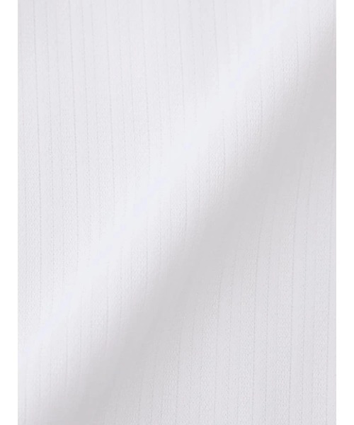 Perfect Suit FActory（パーフェクトスーツファクトリー）の「【完全ノーアイロン】長袖アイシャツ　セミワイド　ホワイト/サックス　WEB限定（ホワイト）（ビジネスシャツ・メンズ・ホワイト/サックスブルー・首回り43cm-裄丈86cm/首回り37cm-裄丈80cm/首回り39cm-裄丈80cm/首回り39cm-裄丈82cm/首回り41cm-裄丈84cm/首回り41cm-裄丈82cm/首回り45cm-裄丈86cm）」の3枚目の写真