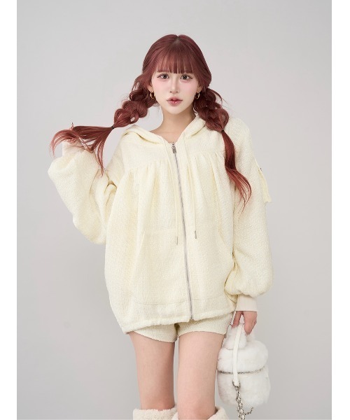 Darich ツイードカーゴセットアップ　フリーサイズ ツイードカーゴセットアップ（セットアップ）｜Darich