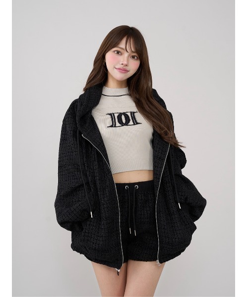 Darich（ダーリッチ）の「ツイードカーゴセットアップ（セットアップ