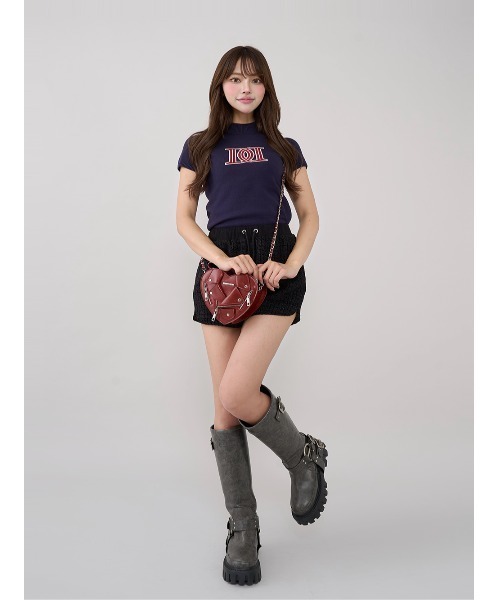 Darich ツイードカーゴセットアップ　フリーサイズ ダーリッチ Darich ツイードカーゴセットアップ （アイボリー