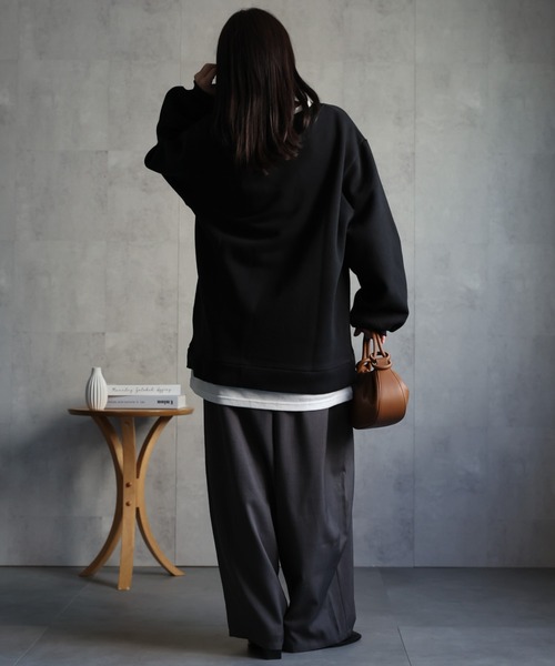 model：156cm 着用サイズ：FREE