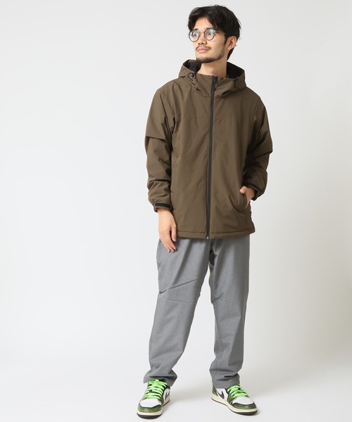 ARCADE（アーケード）の「大雨OK 耐水圧10000mm 暖か 裏ボアシャギーパンツ 撥水防風 ALLWEATHER(オールウェザー) / ナイロンパンツ シャカシャカパンツ（その他パンツ・メンズ・杢グレー/ネイビー/ブラック・L/LL/M）」の11枚目の写真