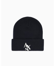 EMPORIO ARMANI サステナブルコレクション ビーニー帽(ニット帽) EMPORIO ARMANI サステナブルコレクション ビーニー帽(ニット帽
