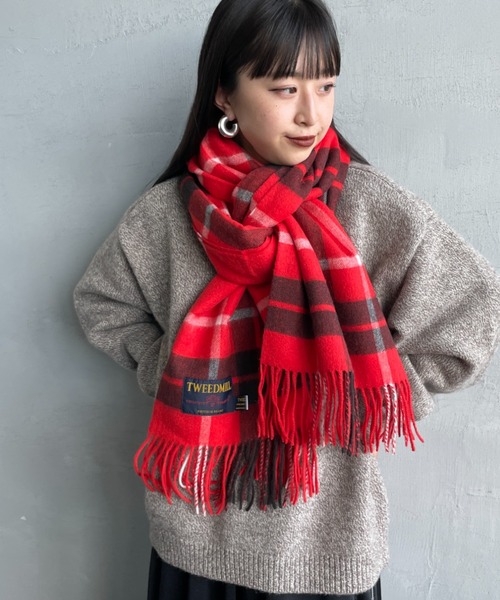 TWEED MILL/ツイードミル] 70×190 大判ストール（マフラー）｜TWEED
