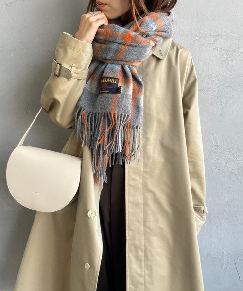 セール】[TWEED MILL/ツイードミル] 70×190 大判ストール（マフラー