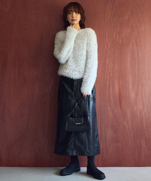 セール】Wポケットレザースカート（スカート）｜AMERICAN HOLIC