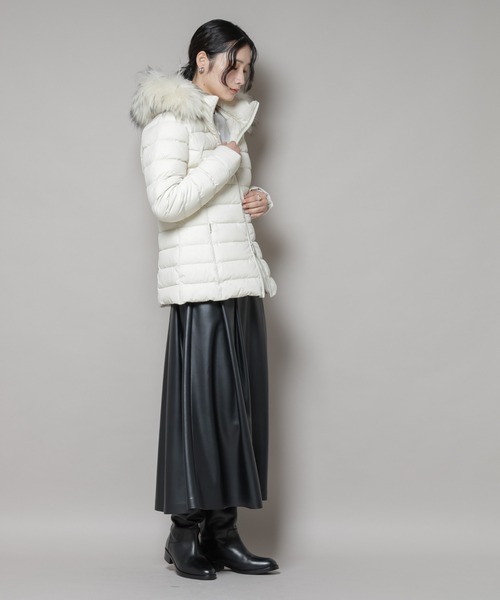 CAPEHORN(ケープホーン)の「CAPE HORN/SALTA MURMASKY(ダウンジャケット/コート・レディース・ブラック/アイボリー・42/44)」の14枚目の写真