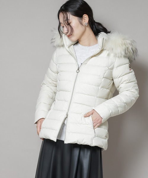 CAPEHORN(ケープホーン)の「CAPE HORN/SALTA MURMASKY(ダウンジャケット/コート・レディース・ブラック/アイボリー・42/44)」の13枚目の写真