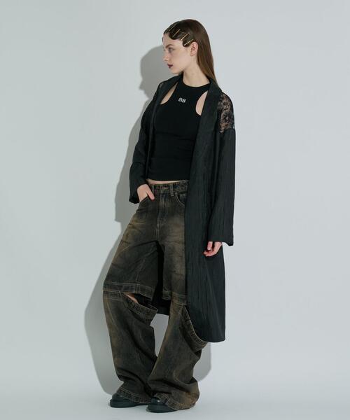 ANNA SUI NYC（アナ スイ エヌ ワイ シー）の「ANNA SUI NYC/アナ スイ エヌワイシー/レースガウン（カーディガン/ボレロ・レディース・ブラック・F）」の10枚目の写真