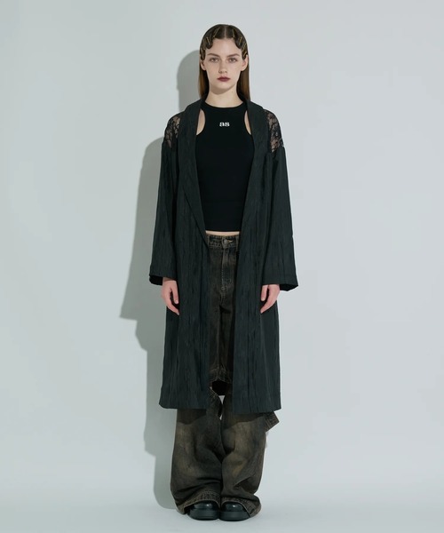 ANNA SUI NYC（アナ スイ エヌ ワイ シー）の「ANNA SUI NYC/アナ スイ エヌワイシー/レースガウン（カーディガン/ボレロ・レディース・ブラック・F）」の2枚目の写真