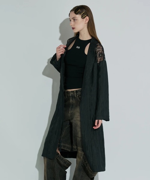 ANNA SUI NYC（アナ スイ エヌ ワイ シー）の「ANNA SUI NYC/アナ スイ エヌワイシー/レースガウン（カーディガン/ボレロ・レディース・ブラック・F）」の5枚目の写真