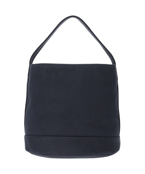 ALEXIA STAM（アリシアスタン）の「Box Logo Canvas Hand Bag /ボックスロゴ キャンバストート（トートバッグ・レディース・ネイビー/アイボリー・FREE）」の4枚目の写真