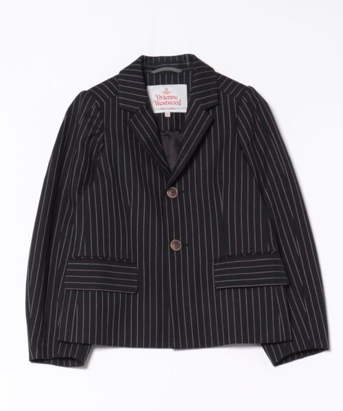 ヴィヴィアンウエストウッド　ジャケット ﾊｲﾗﾝﾄﾞ×ｺｯﾄﾝｶｽﾘｽﾄﾗｲﾌﾟﾗｳﾝﾄﾞｽﾘｰﾌﾞｼﾞｬｹｯﾄ（その他アウター）｜Vivienne