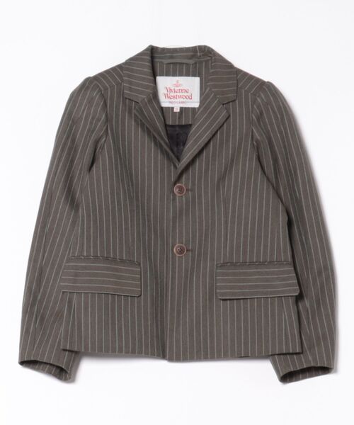 ﾊｲﾗﾝﾄﾞ×ｺｯﾄﾝｶｽﾘｽﾄﾗｲﾌﾟﾗｳﾝﾄﾞｽﾘｰﾌﾞｼﾞｬｹｯﾄ（その他アウター）｜Vivienne