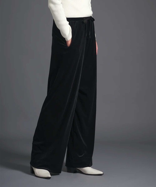 COGTHEBIGSMOKE/コグザビッグスモーク】ALISON TROUSERS/ベロア  