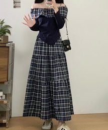 ブルーチェック セットアップ ブルーチェックセットアップ | BrillantSelect Store